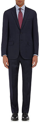Isaia Men's Sirio Aquaspider Two-Button Suit-NAVY