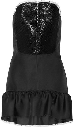 Emilio Pucci Beaded silk and wool-blend dress