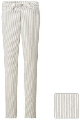 Uniqlo WOMEN Print Leggings Trousers (Stripe)