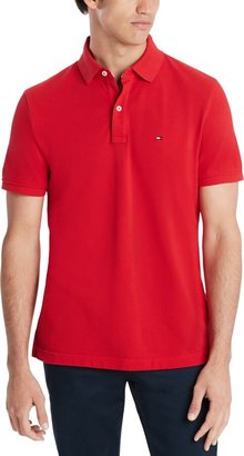 Tommy Hilfiger Men's Red Polos | ShopStyle