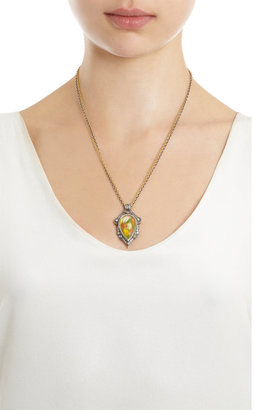 Sevan Biçakci Diamond, Sapphire & Citrine Tulip Pendant Necklace