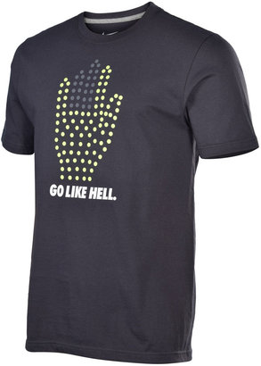 Nike Men's Go Like Hell Graphic T-Shirt-Dark Gray
