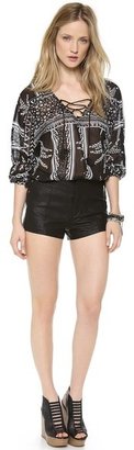 Free People High Waisted Shorts