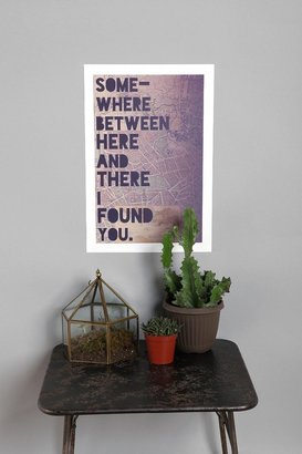 Urban Outfitters Leah Flores Here & There Art Print