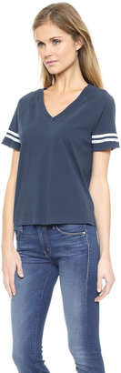 Mother The Cropped Varsity Tee
