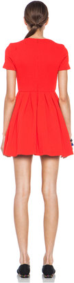 Opening Ceremony Apex Jersey Pleated Dress