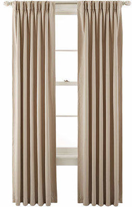 Liz Claiborne Kathryn Room-Darkening Pinch-Pleat/Back-Tab Curtain Panel