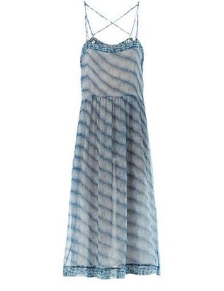 Etoile Isabel Marant Zaffer silk-chiffon dress