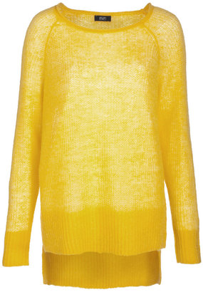 F&F Long Line Ribbed Jumper with Mohair