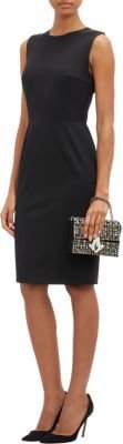 Dolce & Gabbana Crystal-Embellished Ginevra Shoulder Bag-Black