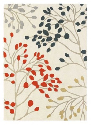Sanderson Rugs Pippin Charcoal Coral Rug