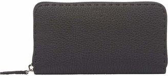 Fendi Women's Selleria Leather Zip-Around Long Wallet