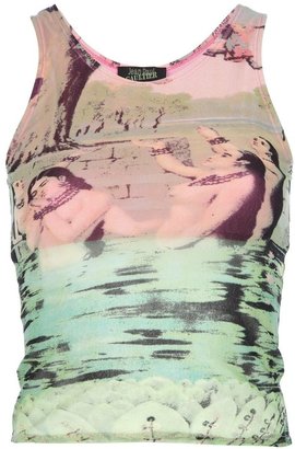 Jean Paul Gaultier VINTAGE printed tank top