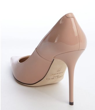 Jimmy Choo blush patent leather 'Abel' pointed toe pumps