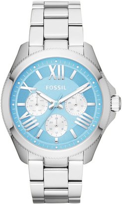 Fossil AM4547 Cecile ladies silver multifunction watch