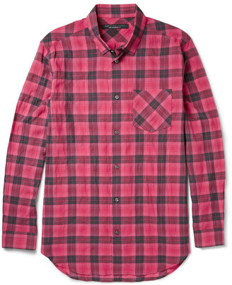 Marc by Marc Jacobs Checked Cotton-Blend Shirt