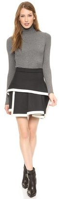 McQ Binded Peplum Skirt