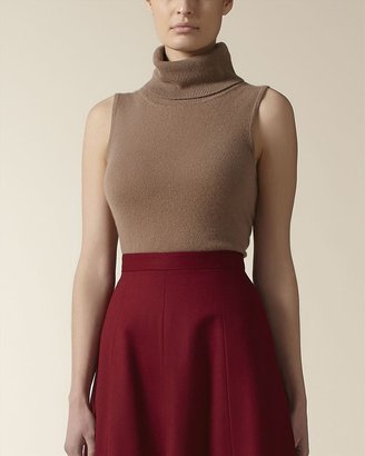 Jaeger Cashmere Roll Neck Top
