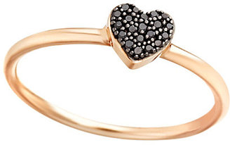 Astley Clarke 'A Little Love' 14 carat black diamond ring