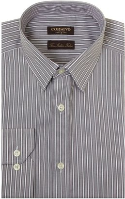 House of Fraser Men's Corsivo Madena multistripe classic collar shirt
