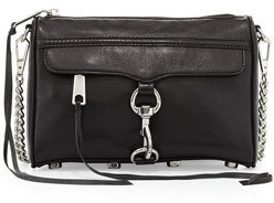 Rebecca Minkoff Mini MAC Crossbody Bag, Black