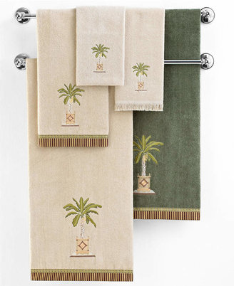 Avanti Banana Palm" Fingertip Towel, 11x18"