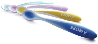 Nuby Luv N Care  3 Pack Soft Edge Spoon, Colors May Vary