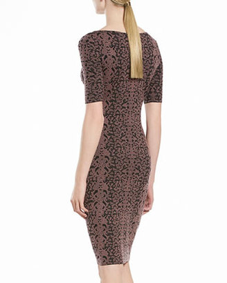 Gucci Jacquard Lace Dress