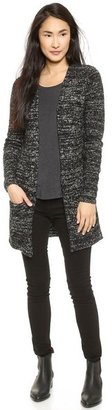 Enza Costa Boucle Sweater Coat