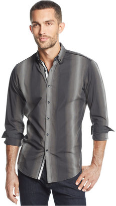 INC International Concepts Chang Striped Shirt