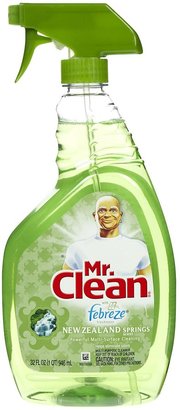 Febreze Mr. Clean with Freshness Multipurpose Spray Cleaner, New Zealand Spring - 32 oz