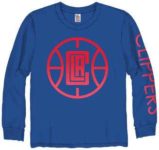 Junk Food Clothing Youth LA Clippers Long Sleeve Tee