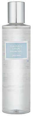 John Lewis 7733 John Lewis Seagrass Linen Diffuser Refill, 200ml