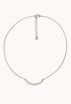 Forever 21 Heart Pattern Necklace