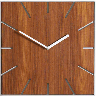 Diamantini Domeniconi Diamantini & Domeniconi Snap Wall Clock Teak - Large