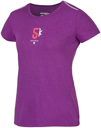 Saucony 5K Milestone Shirt - Short Sleeve (For Women)