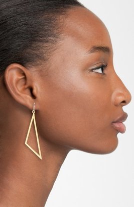 Dogeared 'Be Your Own Kind of Beautiful' Boxed Triangle Drop Earrings