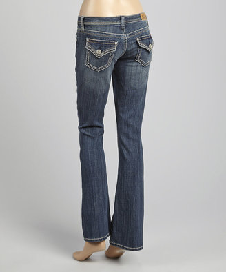 7 For All Mankind Bonafide Crosshatch Bootcut Jeans