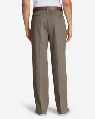 Eddie Bauer Men's Wrinkle-Free Relaxed Fit Comfort Waist Casual Performance Chino Pants