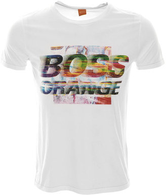 BOSS ORANGE HUGO Tavey 1 T Shirt White