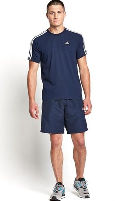 adidas 3s Mens Essentials Fleece Shorts - Navy
