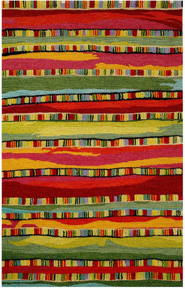 Liora Manné Area Rug, Seville 9625/24 Mosaic Stripe Fiesta 8' x 10'