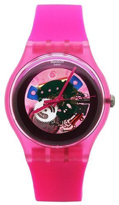 Swatch Women's Originals SUOP100 Plastic Quartz Watch with Dial