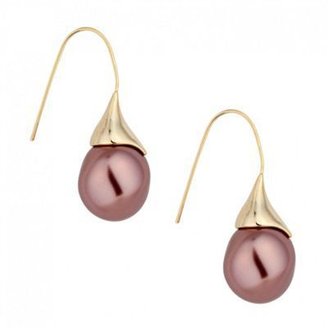 Betty Jackson Designer heather baroque pearl earring