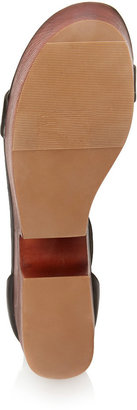 Forever 21 Wooden Flatform Sandals