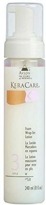 KeraCare by Avlon Kera Care Foam Wrap-Set Lotion 8 oz