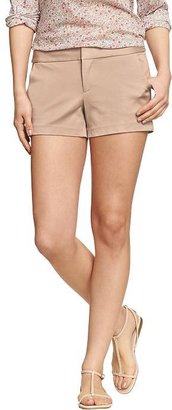 Old Navy Women's The Pixie Stretch-Twill Shorts (3 1/2")