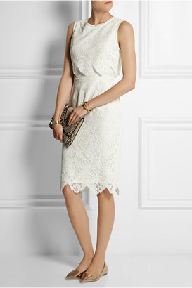 Sea Cotton-blend lace dress