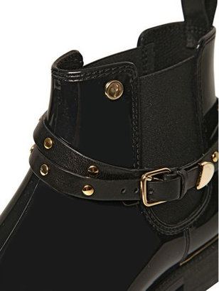 Menghi 20mm Belted Rubber Ankle Boots