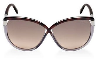 Tom Ford Abbey Oversized Butterfly Sunglasses